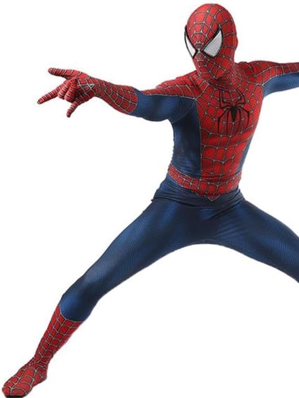 NWOT Adult/Teen Spider-Man Cosplay Costume is a brand new, never-worn outfit S